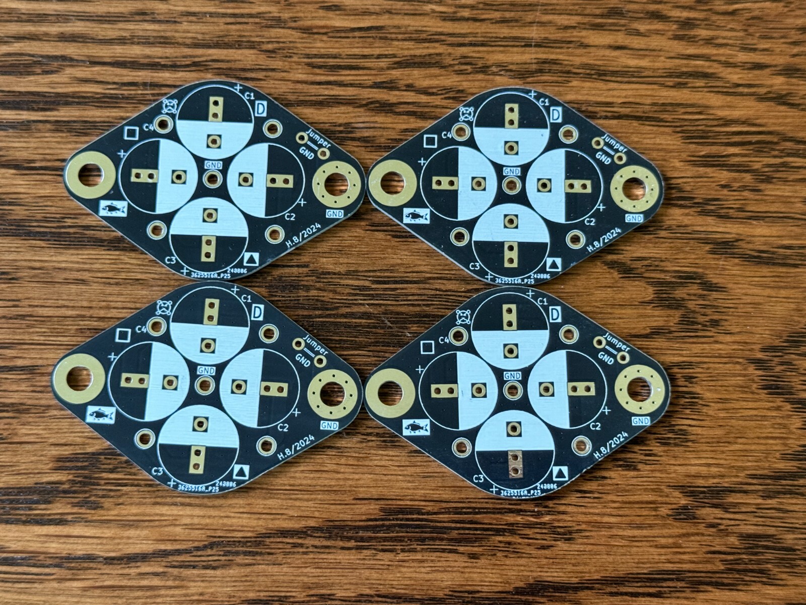 4 New Can Capacitor Replacement Adapter Mounts to replace 1 3/8″ FP Can Caps