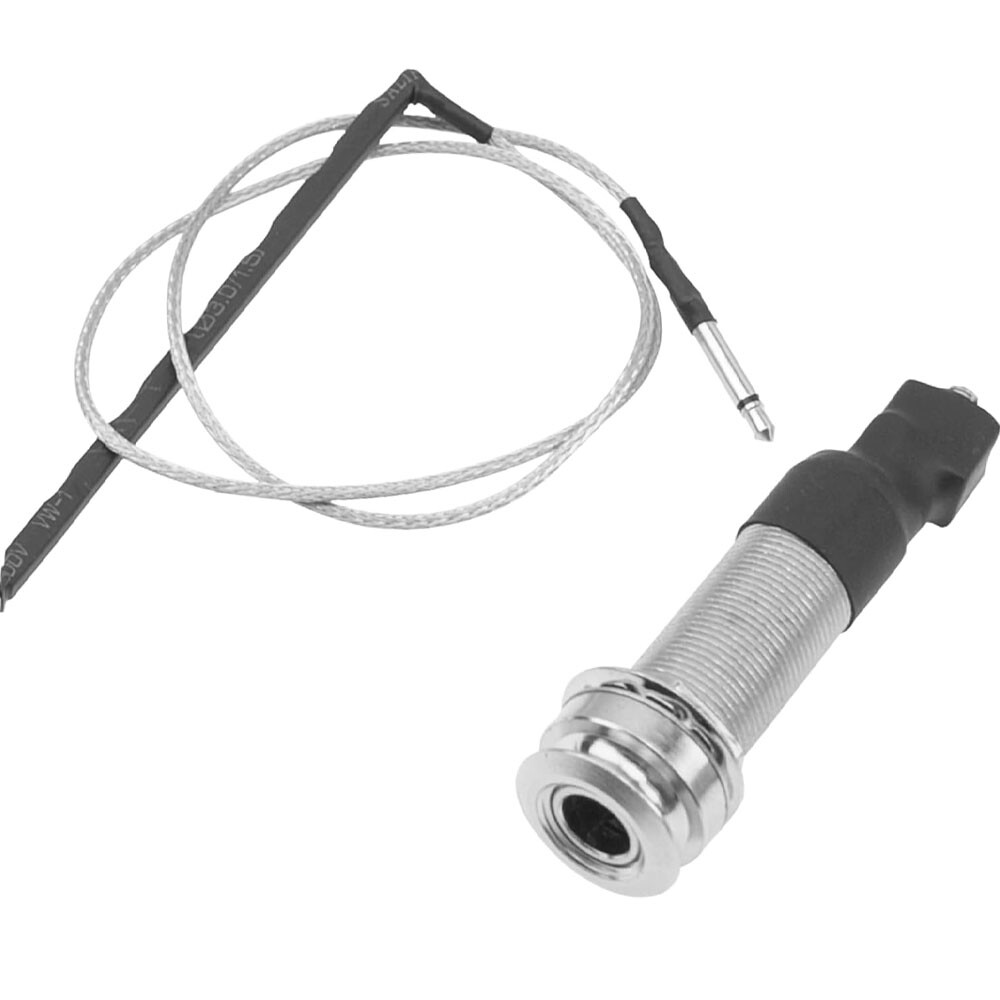 2PC For Acoustic Guitar Piezo Bridge Pickup Rigid Under-Saddle with 6.35mm Jack