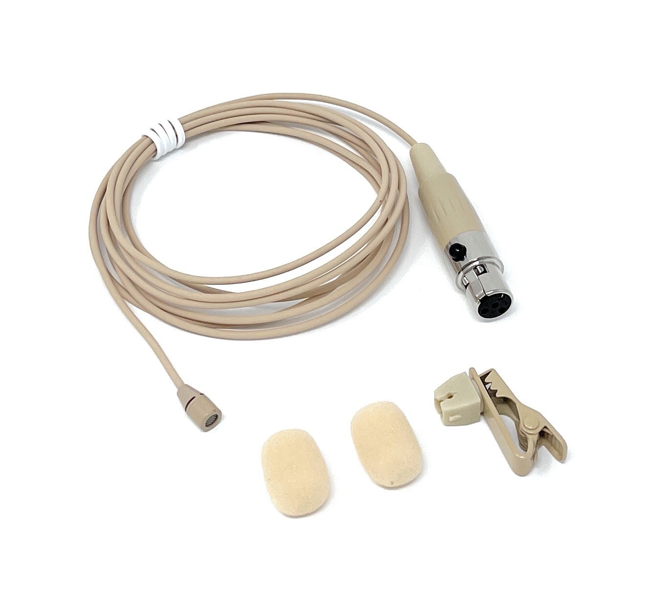 Lavalier Lapel Microphone fits Shure Wireless Transmitters