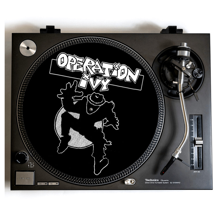 Operation Ivy Turntable DJ Slipmat for Vinyl Records slip mat gift 12″ players