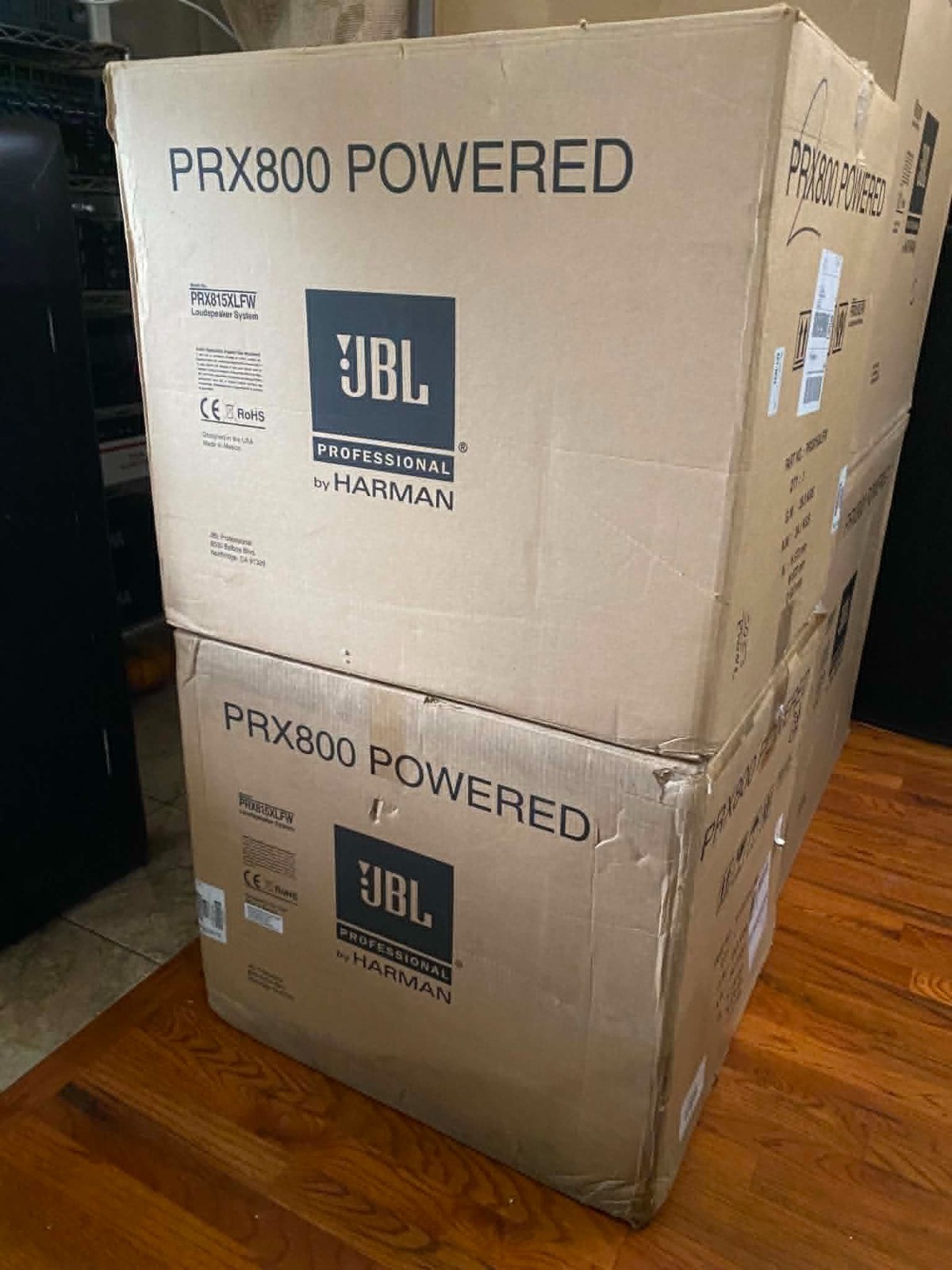 2x JBL PRX815XLF 15” Subwoofer System with Wi-Fi [NEW, OPEN-BOX]