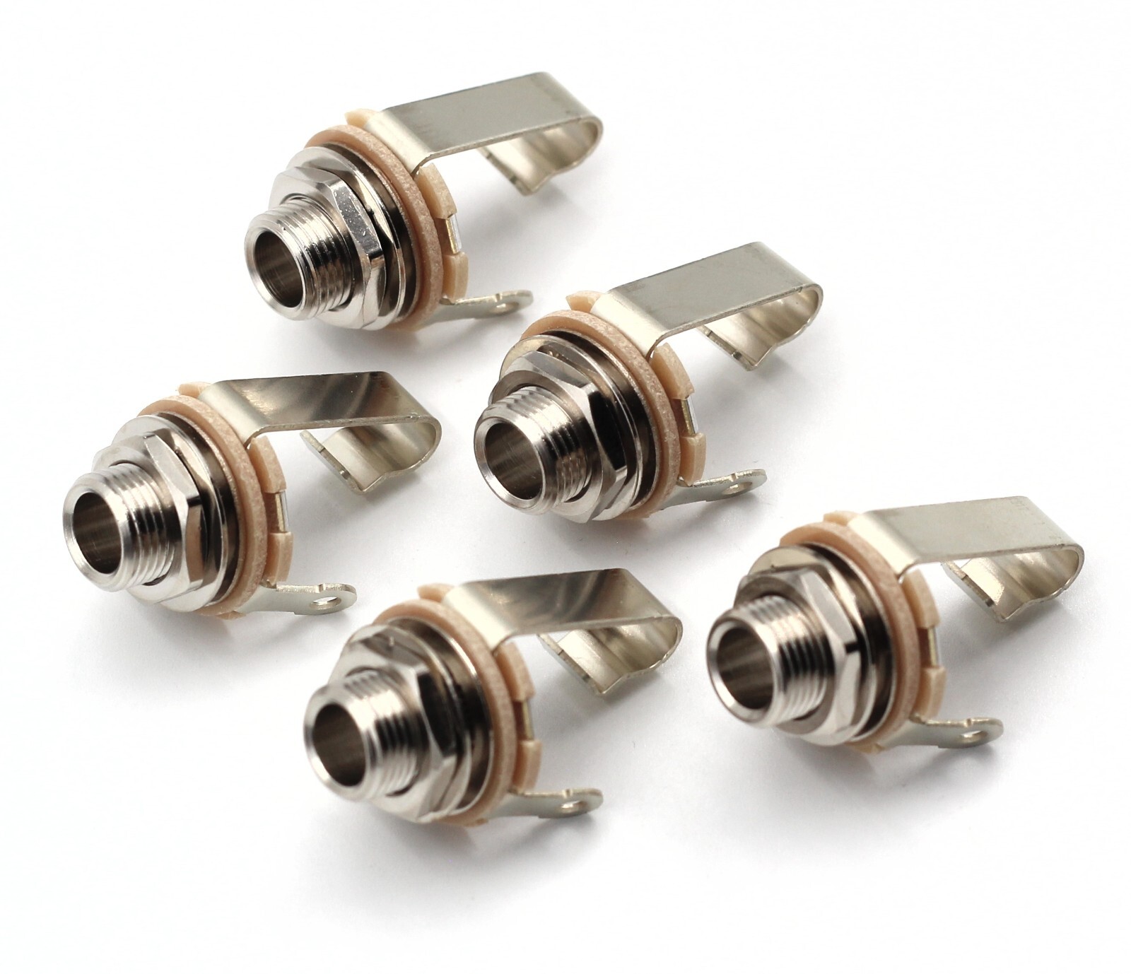 Pack of Five (5X) Switchcraft – #11 Mono 1/4″ I/O Jacks