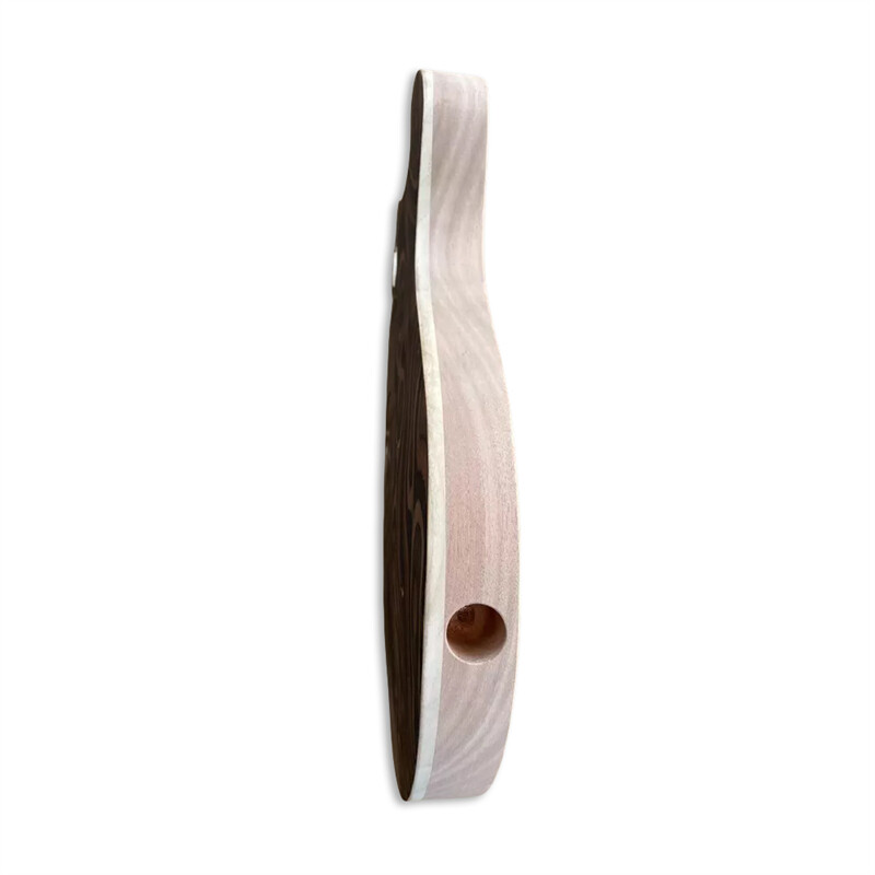 Handmade Electric Guitar body HH pickups Mahogany Maple Flame veneer Replacement