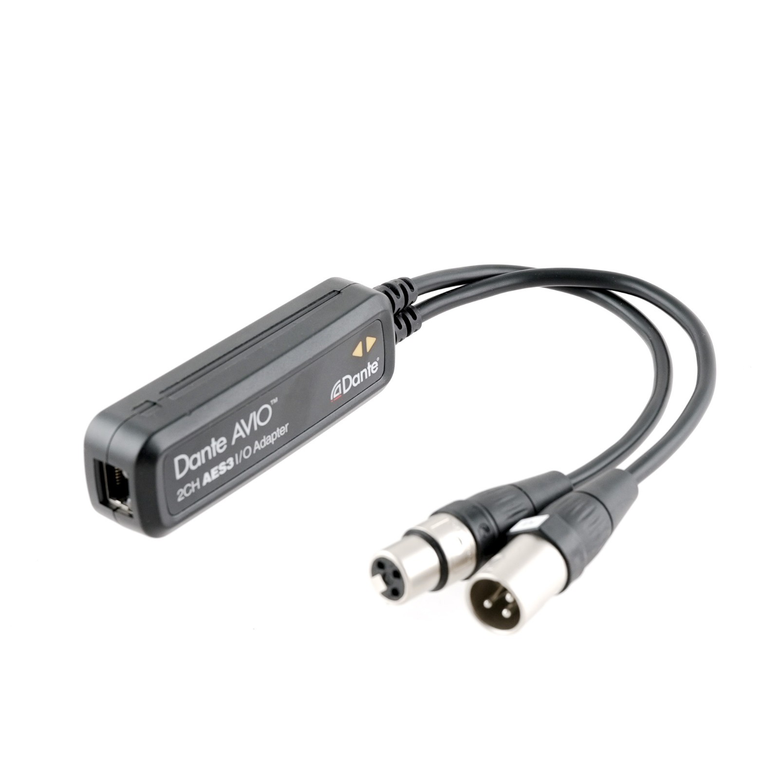 Audinate Dante AVIO 2×2 AES3/EBU 2-Ch XLR Digital Audio Adapter ADP-AES3-AU-2X2
