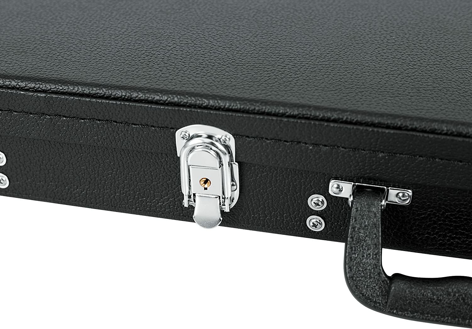 Gator Cases Hard-Shell Wood Case for Standard Electric Guitars, Strat and Tele