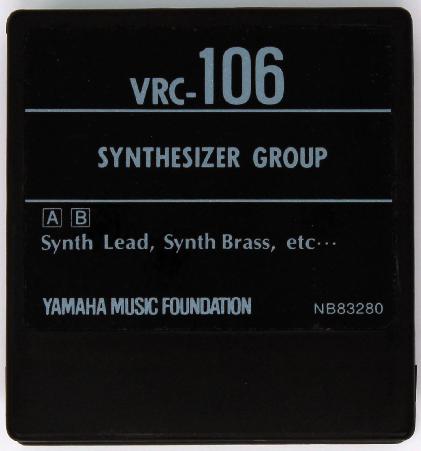 YAMAHA VRC-106 Synthesizer Group ROM for Yamaha DX7 Synthesizer DX7