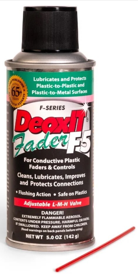 Caig Labs F5S-H6 DeoxIt FaderLube F5 5% Solution Spray