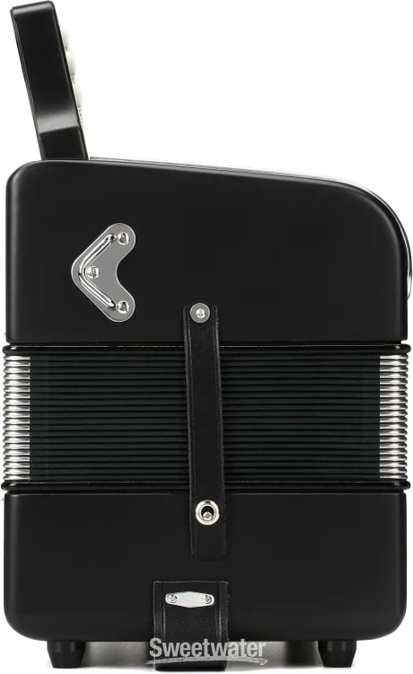 Hohner Panther Diatonic Accordion – Keys of F/Bb/Eb – Black