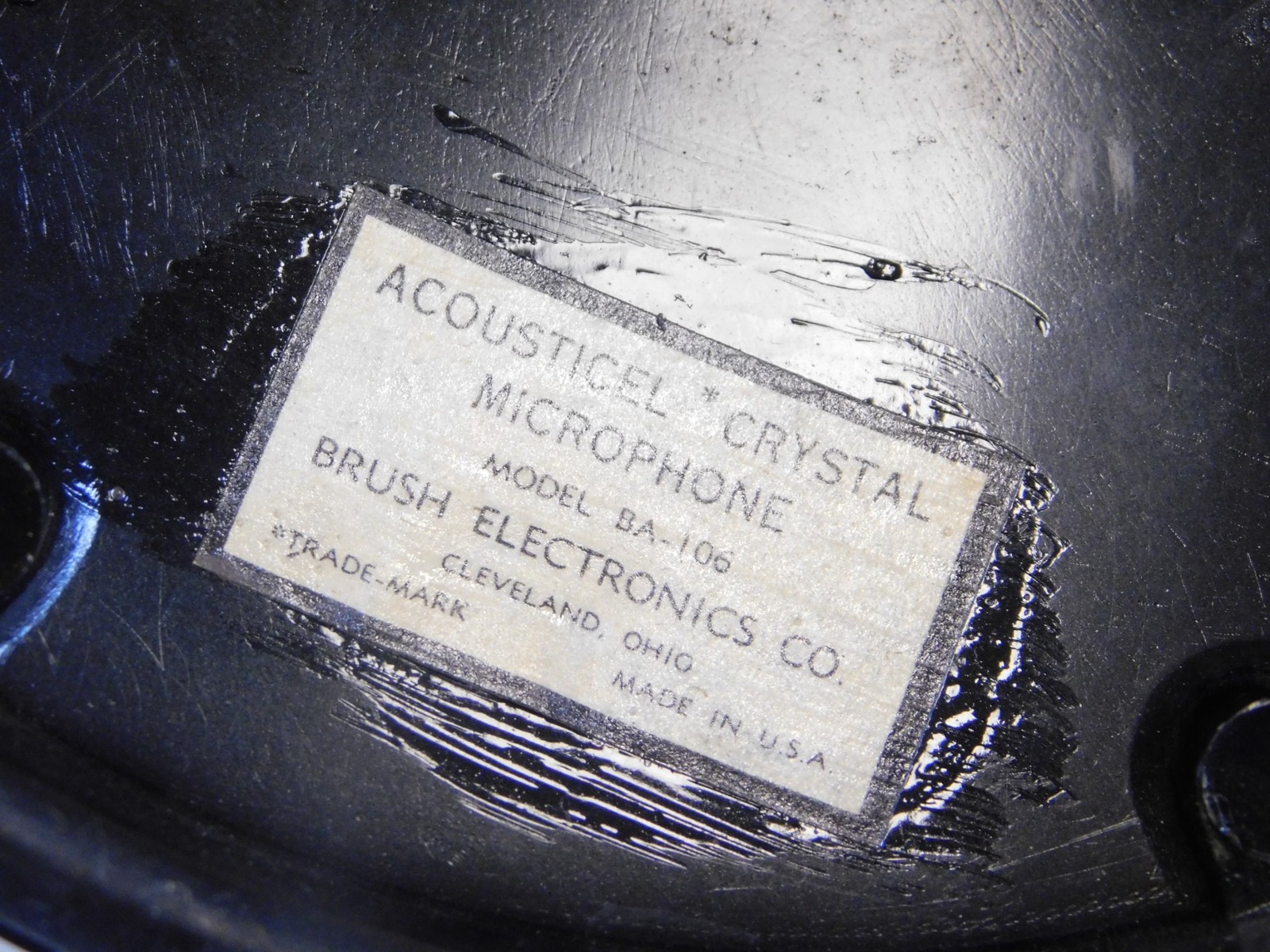 Brush Acousticel B A-106 Microphone Base and Stand (nice)