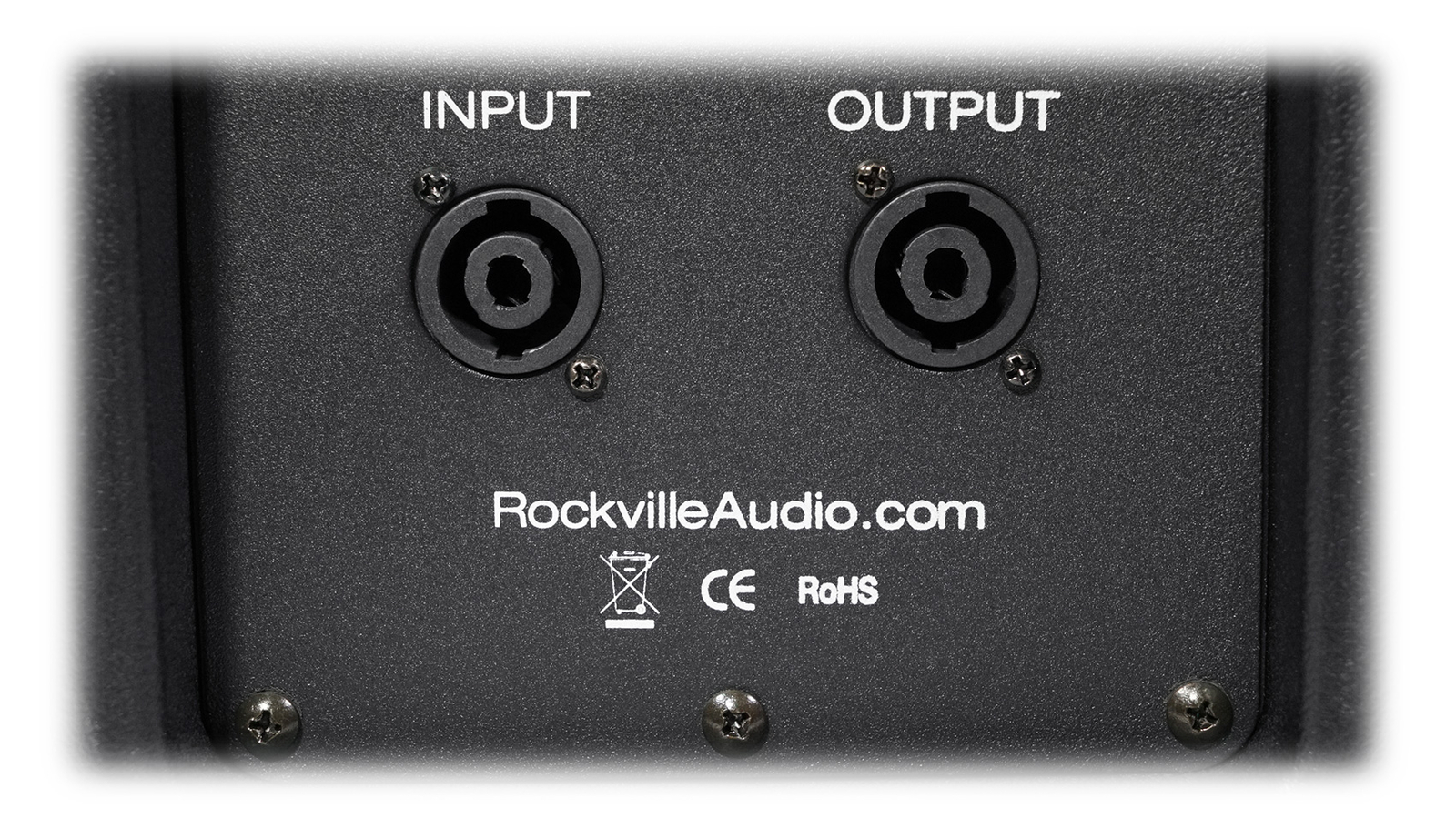 2 Rockville SPGN108 10″ Passive 800W DJ PA Speakers ABS Lightweight Cabinet 8ohm