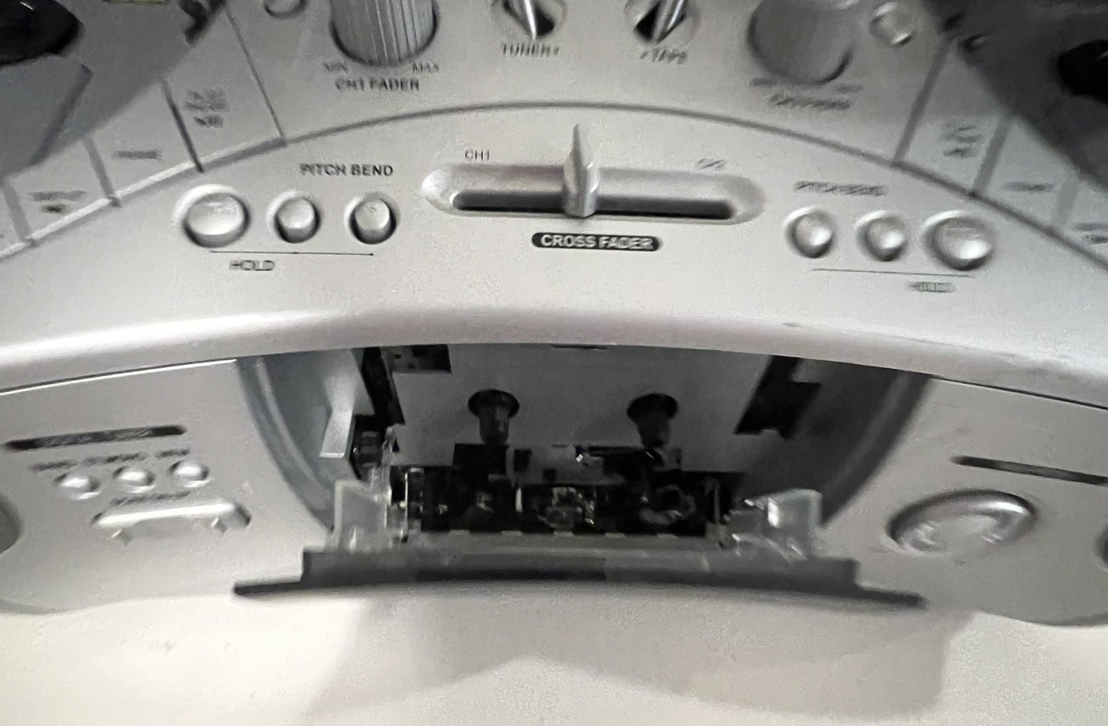 Home Mix CDJ-1 Double Deck Controller Pitch Bend Auto BPM Headphones Jack