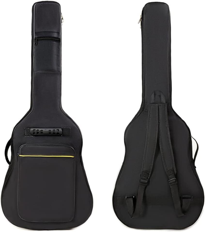 Acoustic Guitar Bag Soft Padded 5mm Thickened Foam 40/41″ Gig Case Heavy Duty