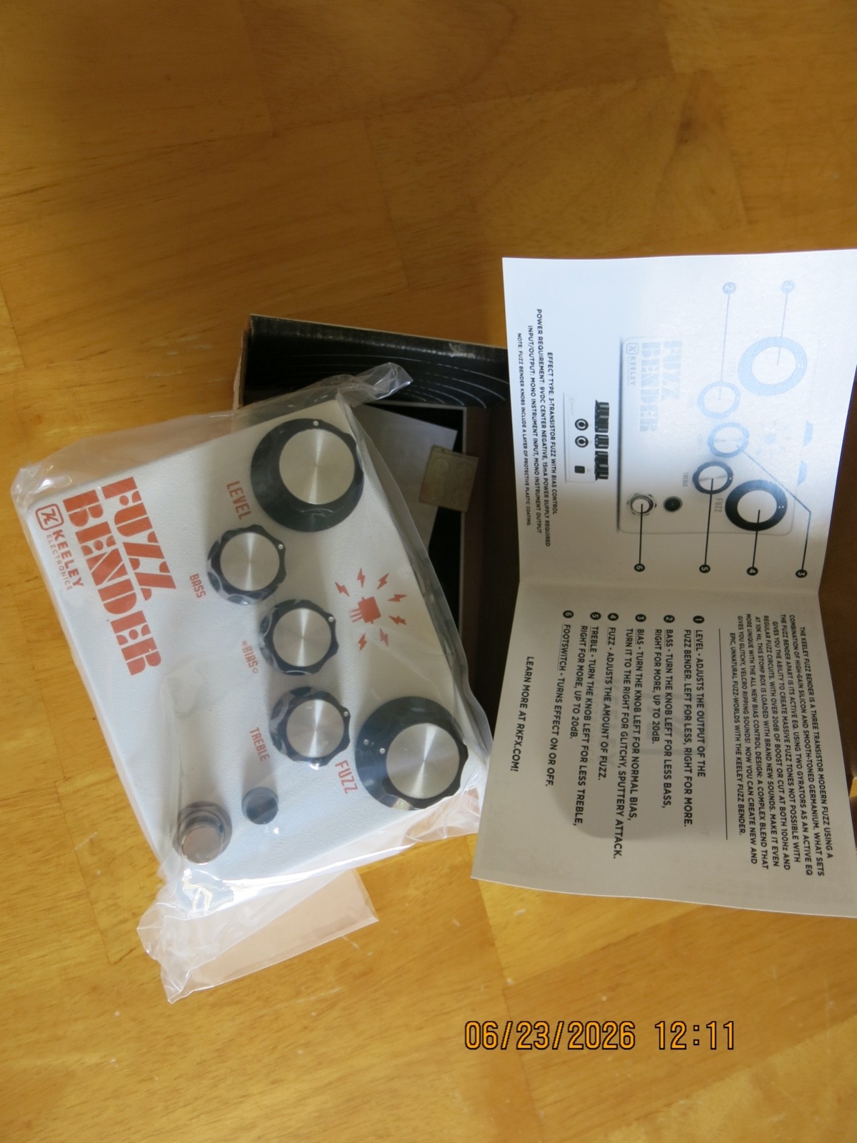 Fuzz Bender by Keeley Electronics