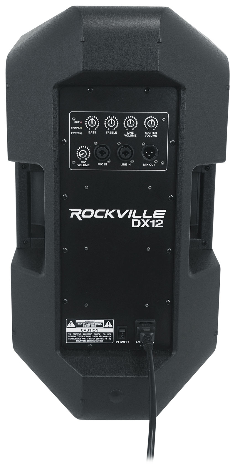 Rockville DX12 12″ Class D 2000w PRO Powered Active DJ PA Speaker 500w RMS! Loud