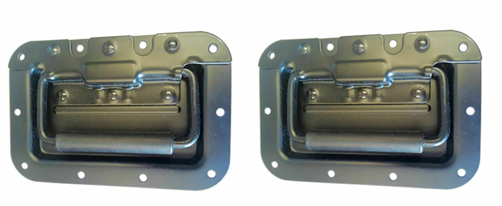 Rectangular Metal Handle for Subwoofer / Cabinet Box 4 x 6 Inches 4×6 2 pack