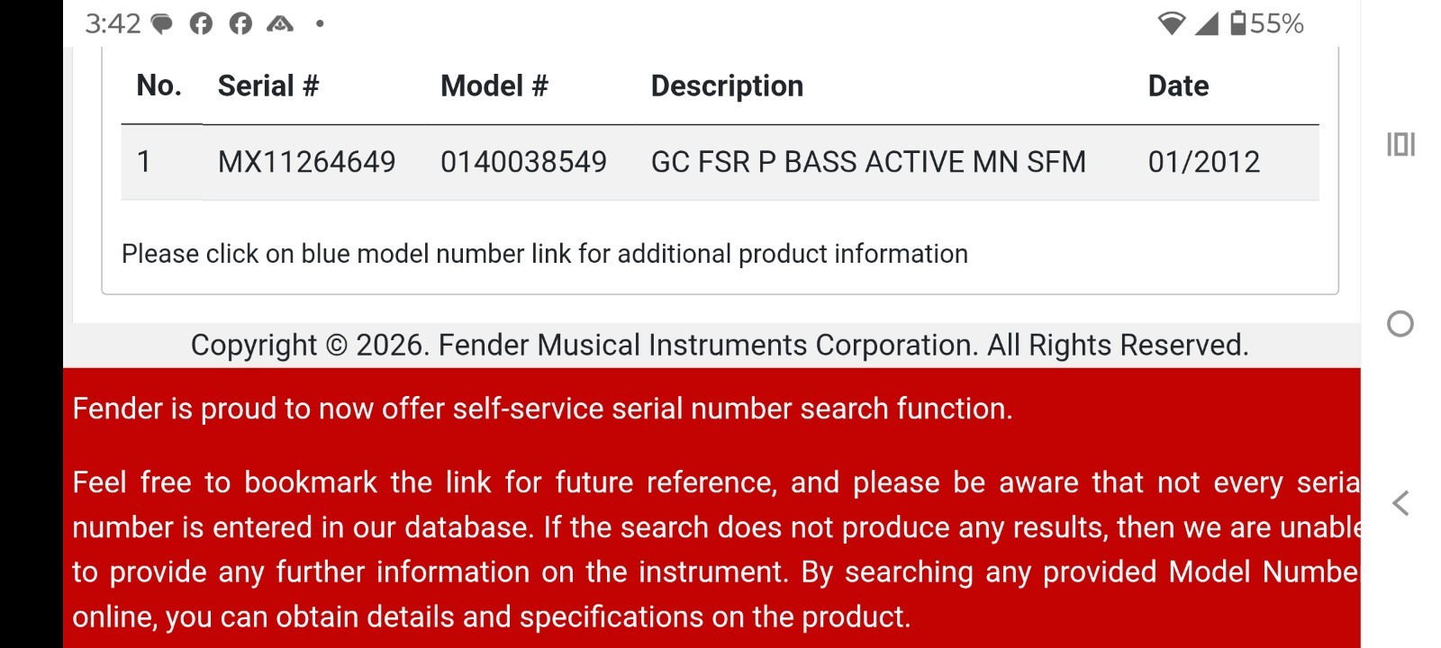 FENDER GC SFR P BASS WITH CASE MEXICO MADE EXCELLENT CON ONLY PLAYED A FEW TIMES