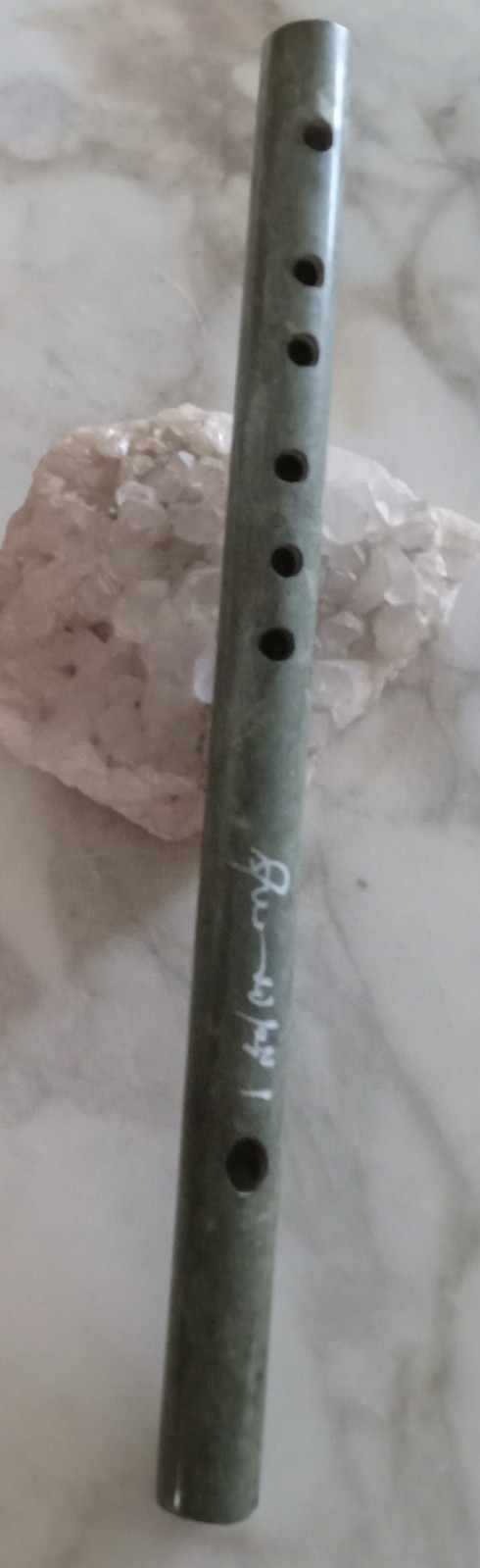 Collectible Vintage Green Jade Flute