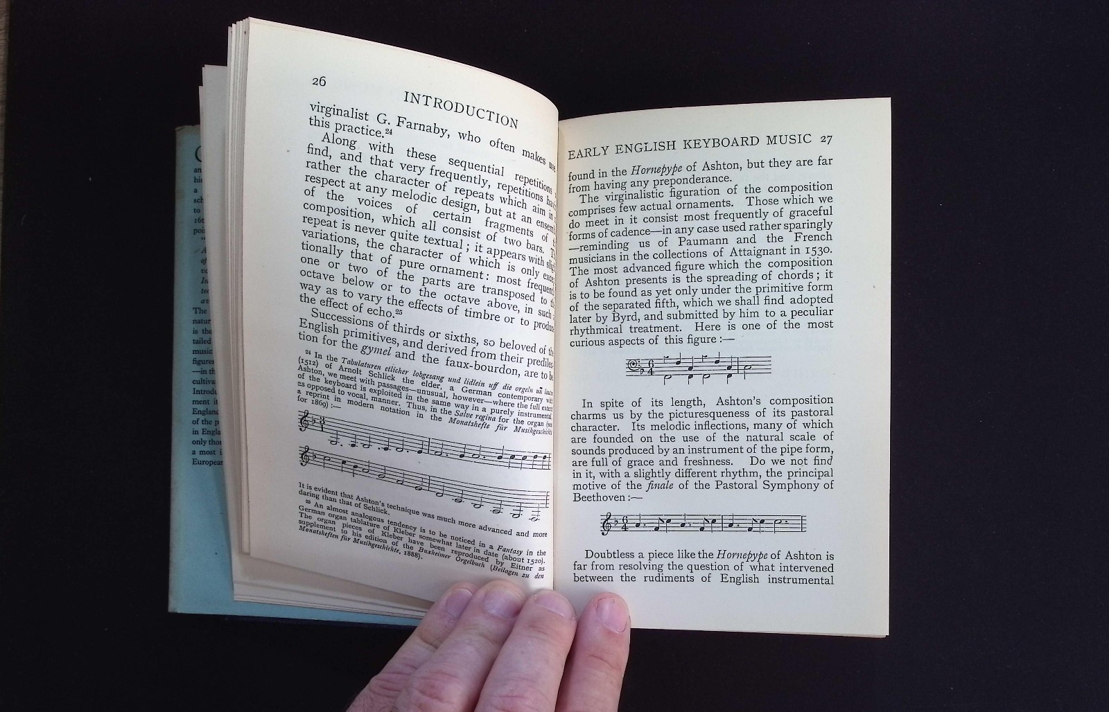 The Sources of Keyboard Music in England – van den Borren – 1st English Edition