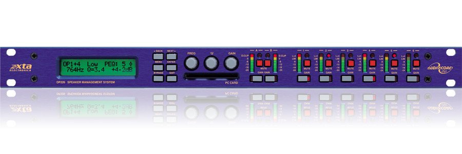 Xta Electronics DP226 2-Input 6-Output DSP Loudspeaker Management System