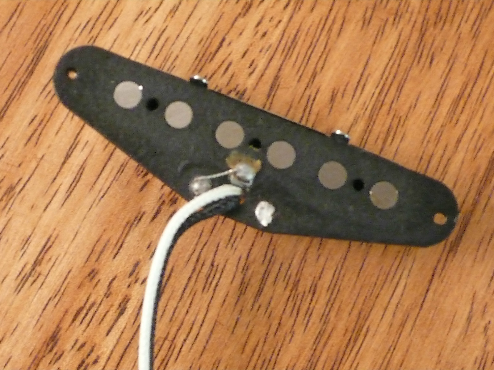 NECK PICKUP POLISHED NICKEL VINTAGE TONE ALNICO 5 MAGNETS FOR TELECASTER