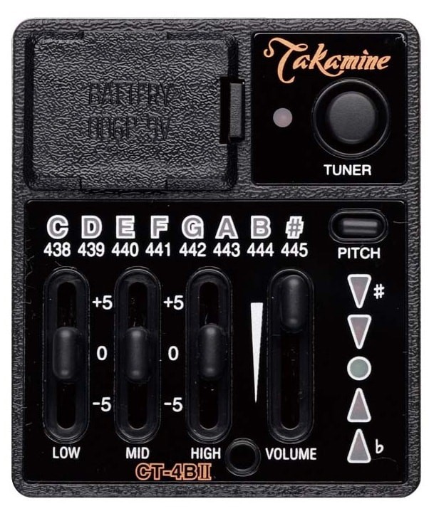 Takamine CT-4BII (PTU) Preamp / Pickup for Guitar Brand New Genuine JAPAN