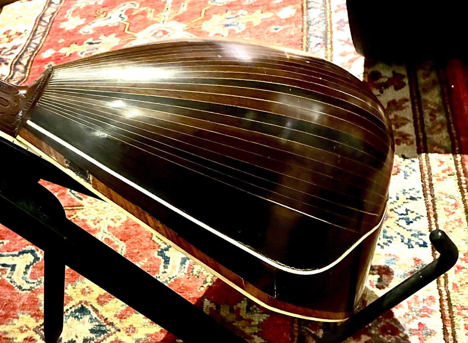 Fancy Bowl Back Mandolin (SS Stewart/Baur/Acme) set up to play, vg shape