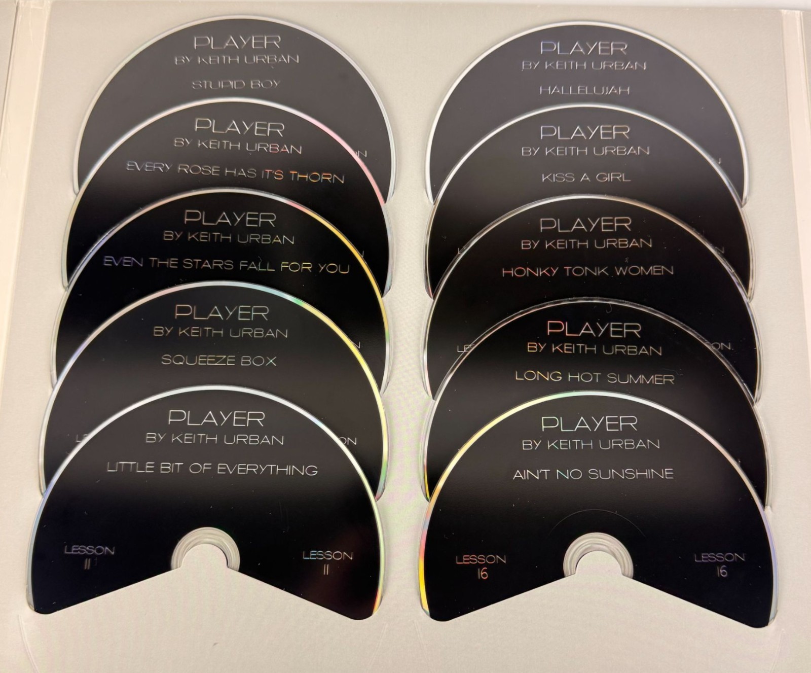 Player By Keith Urban 30 Songs in 30 Days The Complete Guitar Experience DVD Set