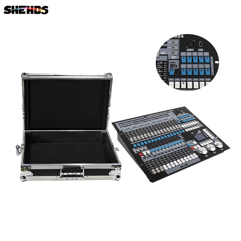 DMX 1024 Channels Controller Console With Flightcase For Disco Lighting Party