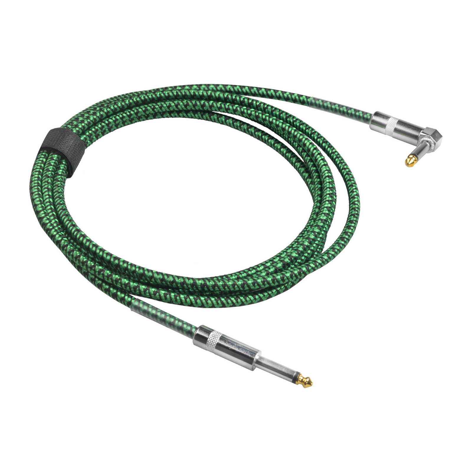 Guitar Audio Cable 10ft Braided Cable Guitar Connector 6.35 Shielded Audio Cable