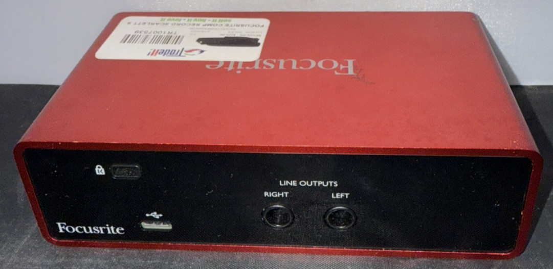 Focusrite Scarlett Solo 3rd Gen USB Audio Interface