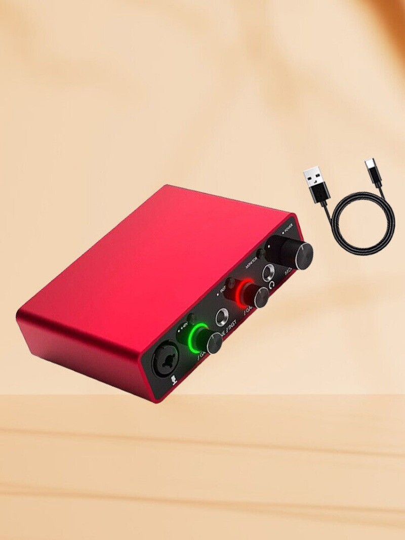 For Focusrite Scarlett Solo 3rd Gen USB Audio Interface the Guitarist Vocalist