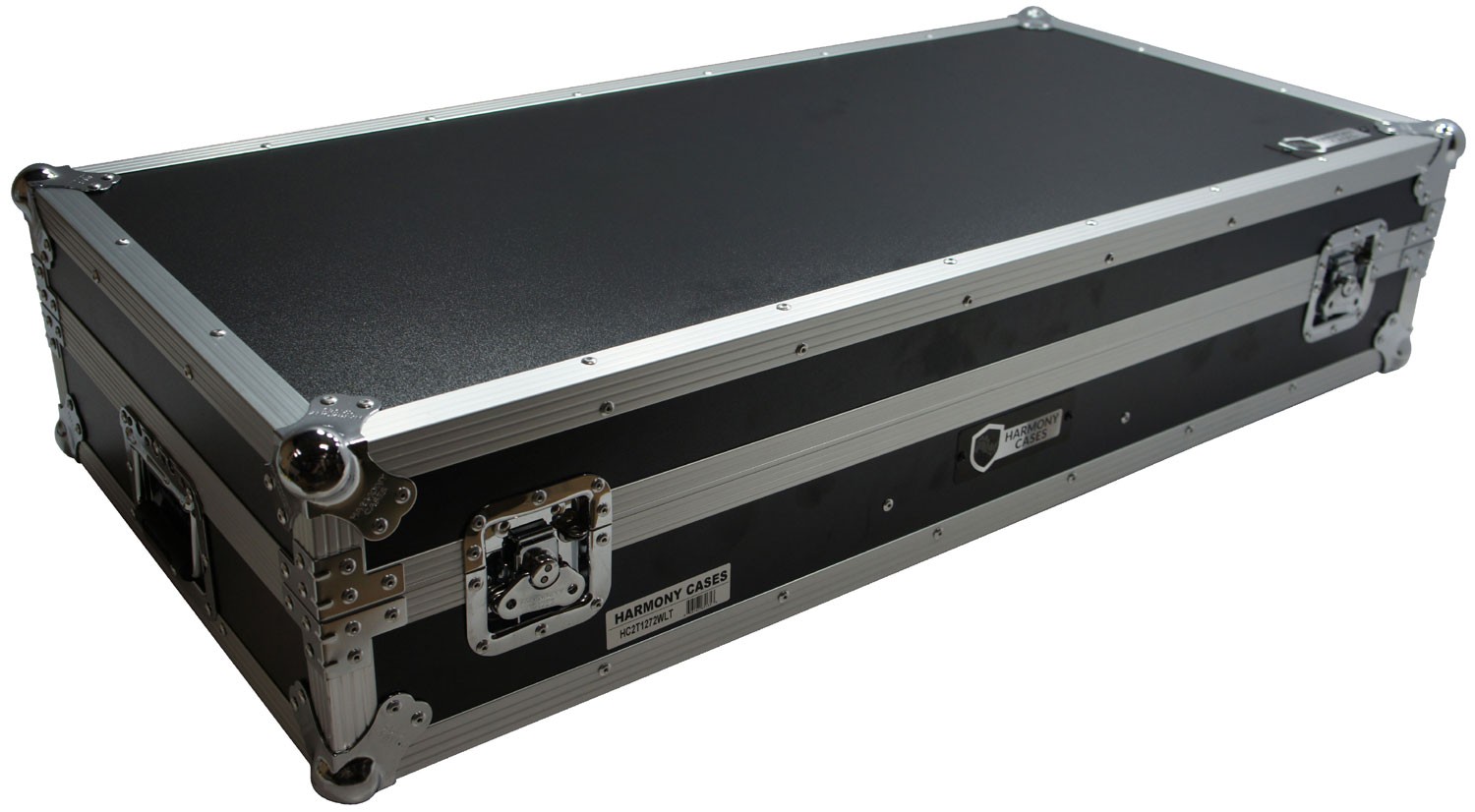 Harmony HC2T1272WLT DJ Battle Coffin for (2) Rane 12 Turntables & Rane 72 Mixer