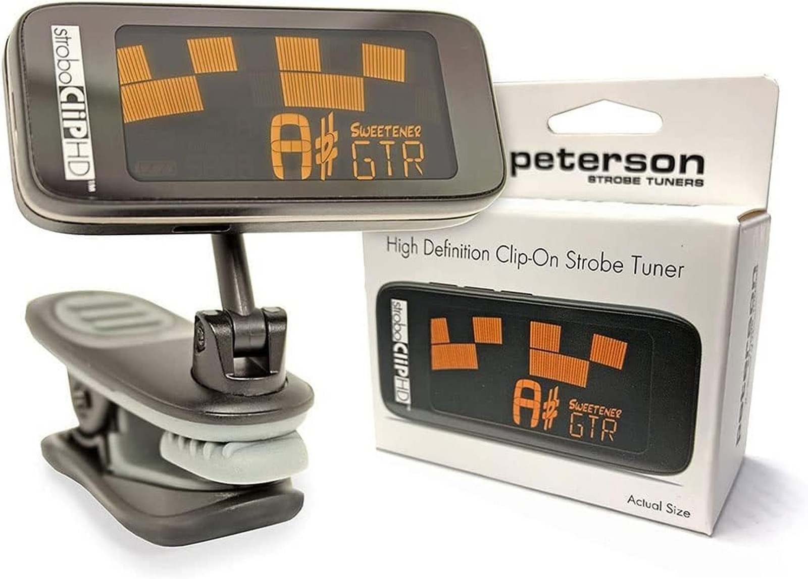 Peterson StroboClip HD Clip-On StrobeTuner – High Definition