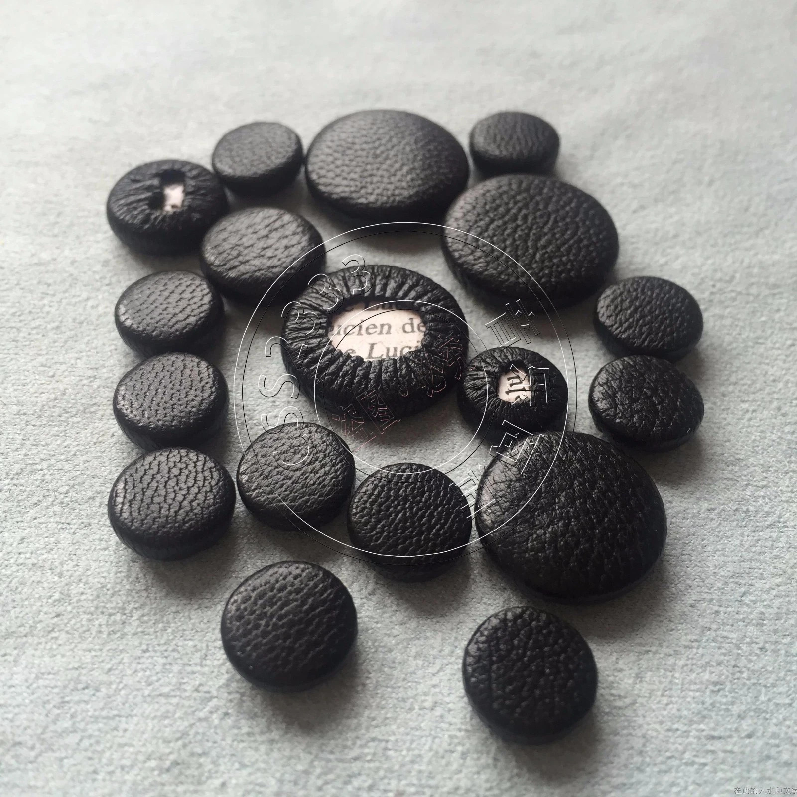 1 set New clarinet pads leather great material black color