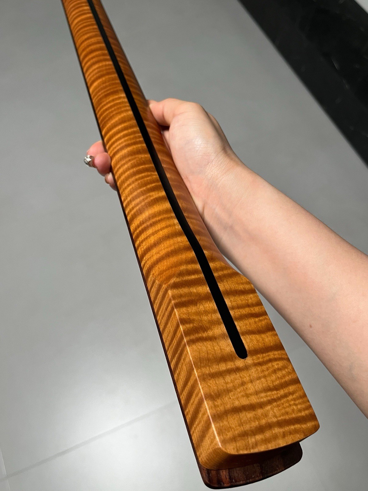 AAAA Stainless steel 22fret Rosewood Roasted Maple Electric Guitar Neck 12in