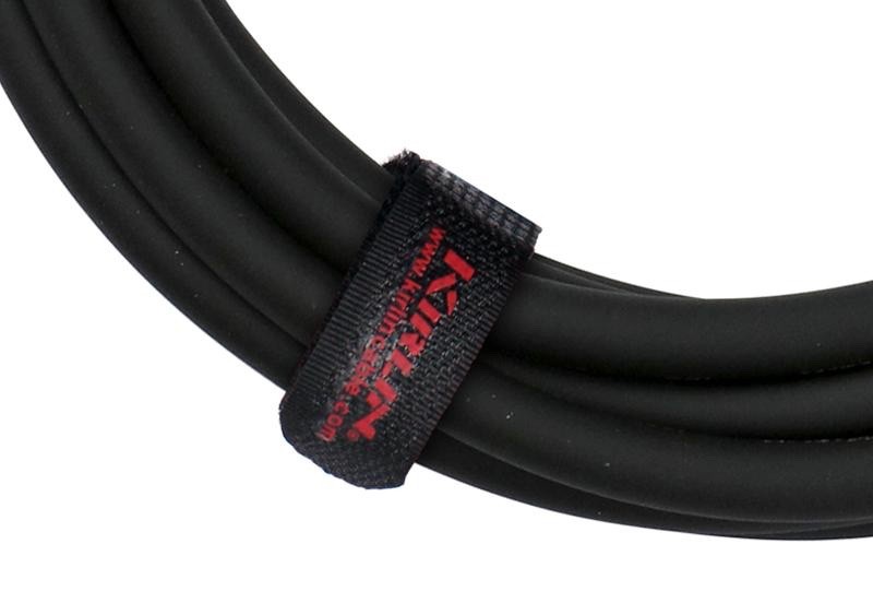 2-PACK Kirlin LGI-202 Guitar Instrument Cable 10 FT-1/4″ Straight to Right Angle