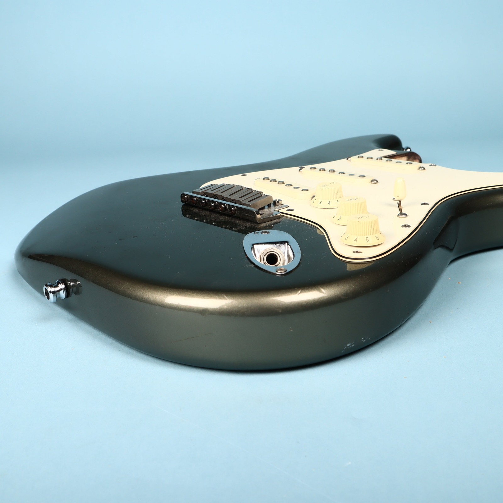 1988 Fender USA Stratocaster Loaded Body Pickguard Olive Drab Metallic Guitar
