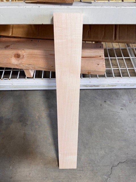 Quartersawn QS White Hard Maple🍁Guitar Neck L 1.1”x3.8”X 30″ KD