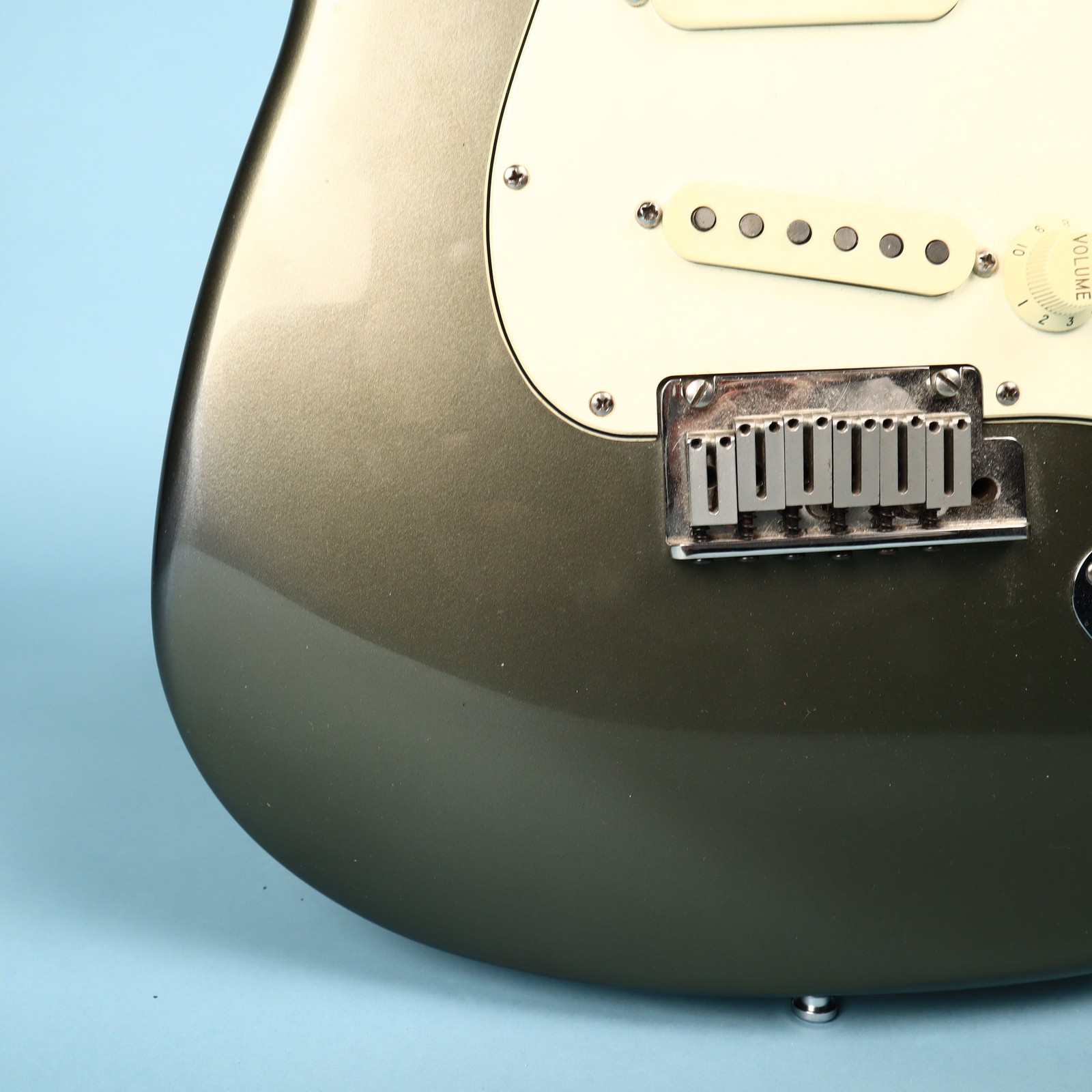 1988 Fender USA Stratocaster Loaded Body Pickguard Olive Drab Metallic Guitar