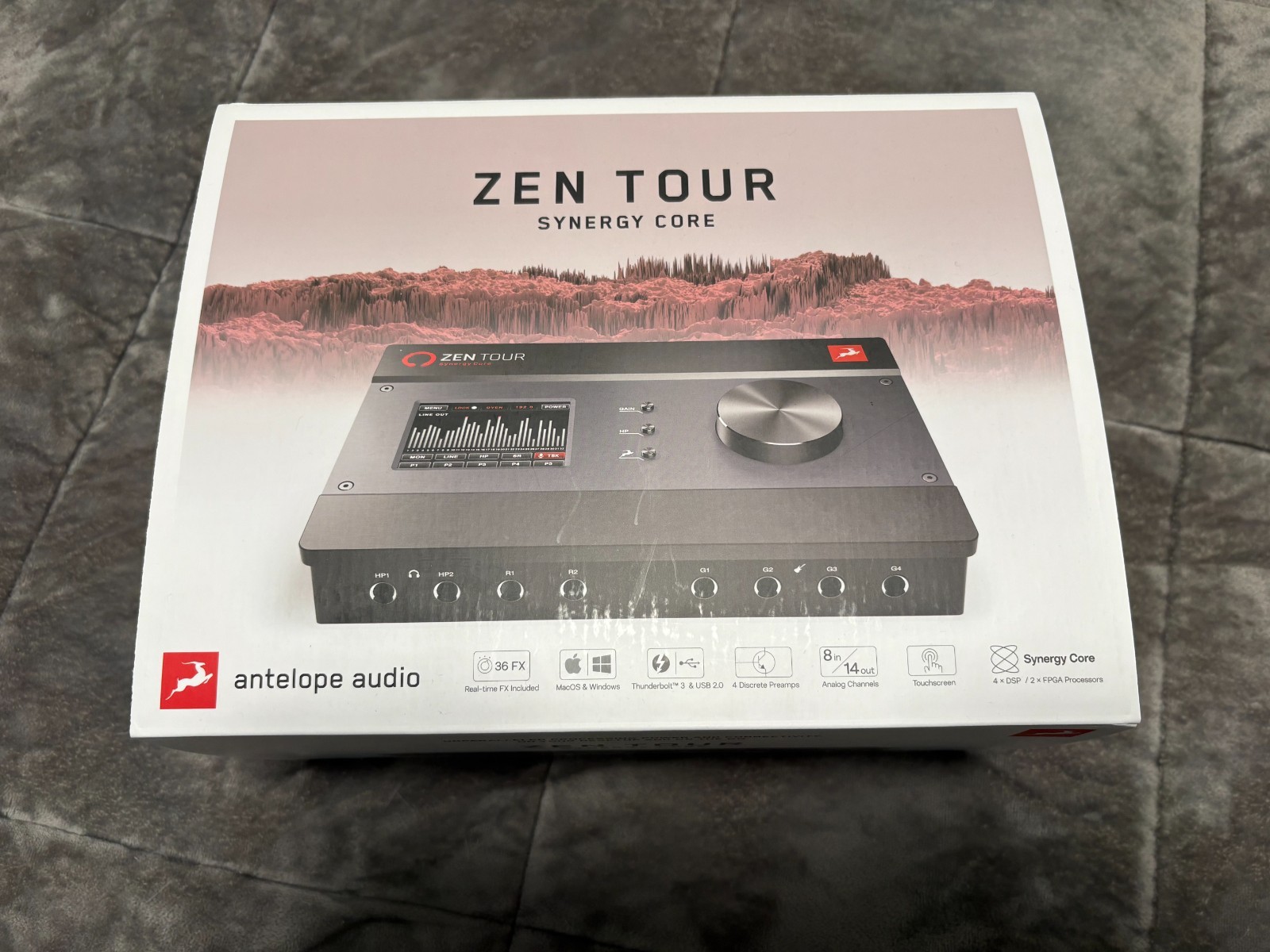 Antelope Audio – Zen Tour Synergy Core | Desktop Thunderbolt 3 Audio Interface