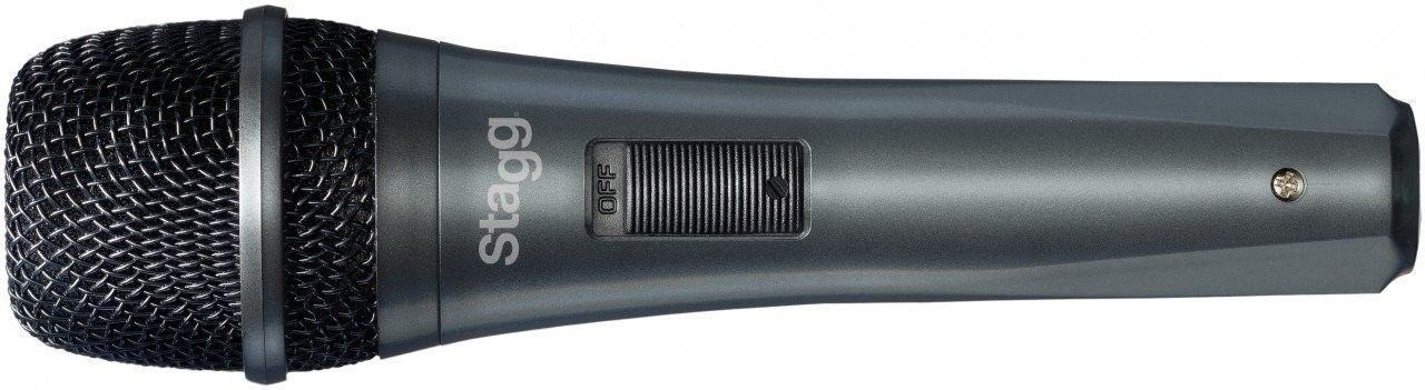 Stagg SDMP10 – Dynamic Cardoid Vocal or Instrumental Microphone On/Off Switch