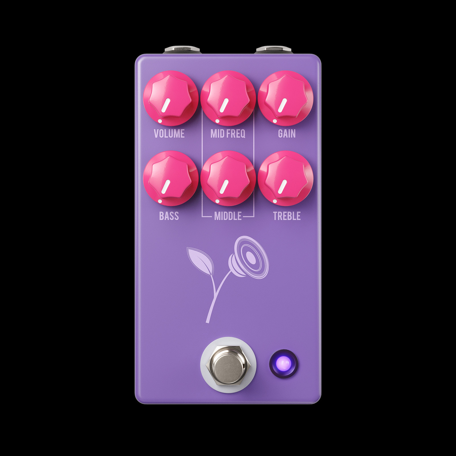 JHS Pedals Violet Lari Basilio Signature Distortion Overdrive Purple