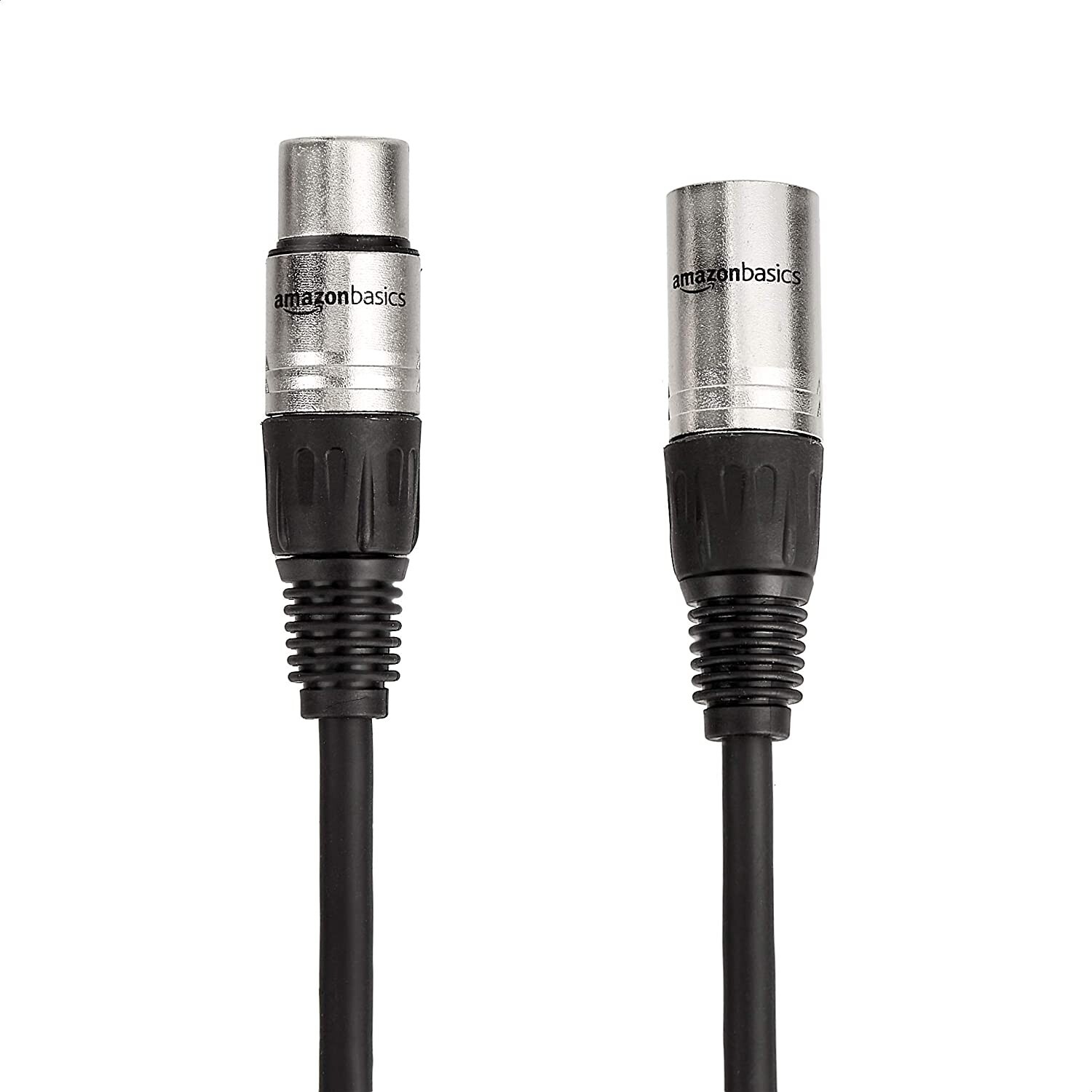 2-PACK Shielded XLR Balanced Microphone Mic Pro Audio Cable Cord Male to Female