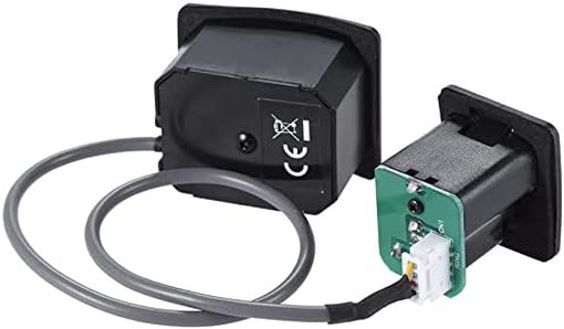 3-Band EQ Piezo Pickup Ukulele Preamp Amplifier Equalizer Tuner with LCD Display