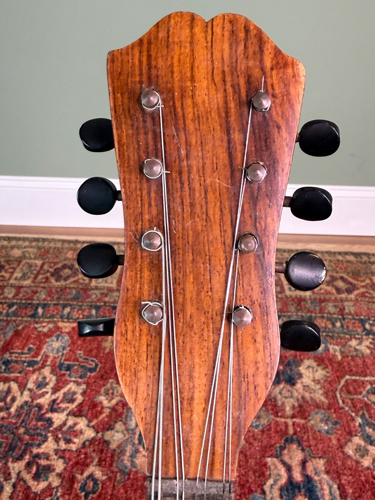 Antique Italian Bowlback Butterfly Mandolin Gulli Bossini Torino 1904 Playable