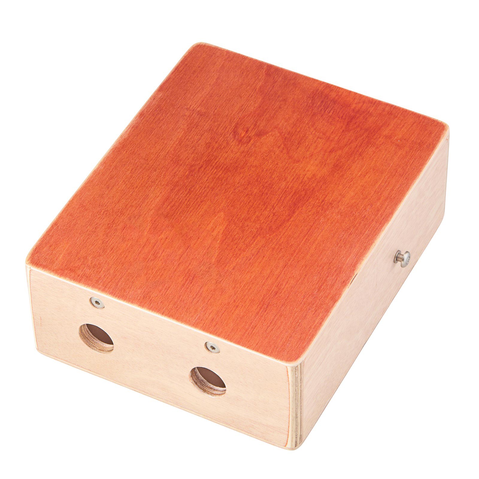Cajon Box Drum Wood Percussion Instrument with Guitar Strings Travel Bag Strap