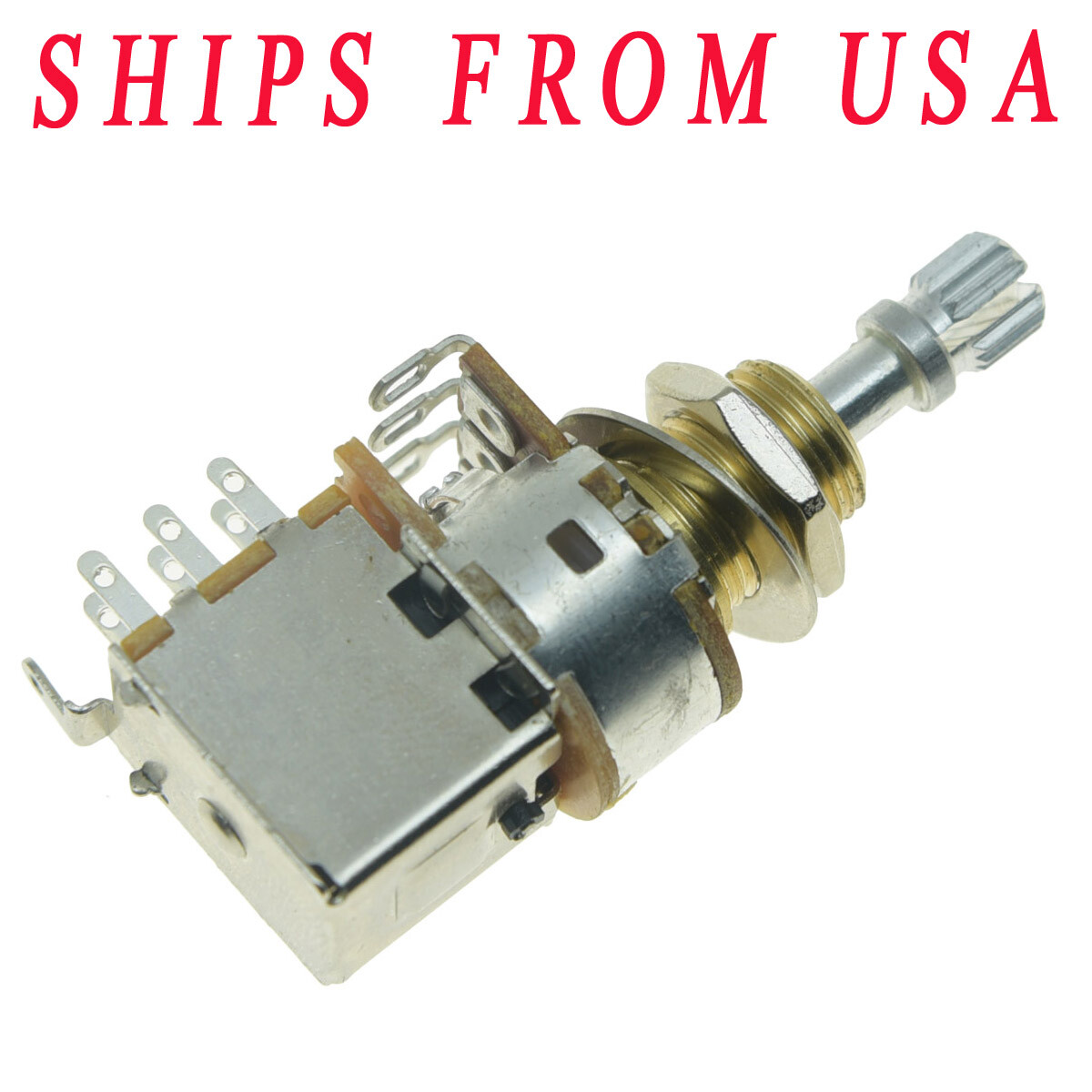 KAISH Bass Push-Push Pot(No Pull) Linear Taper B500K Potentiometer