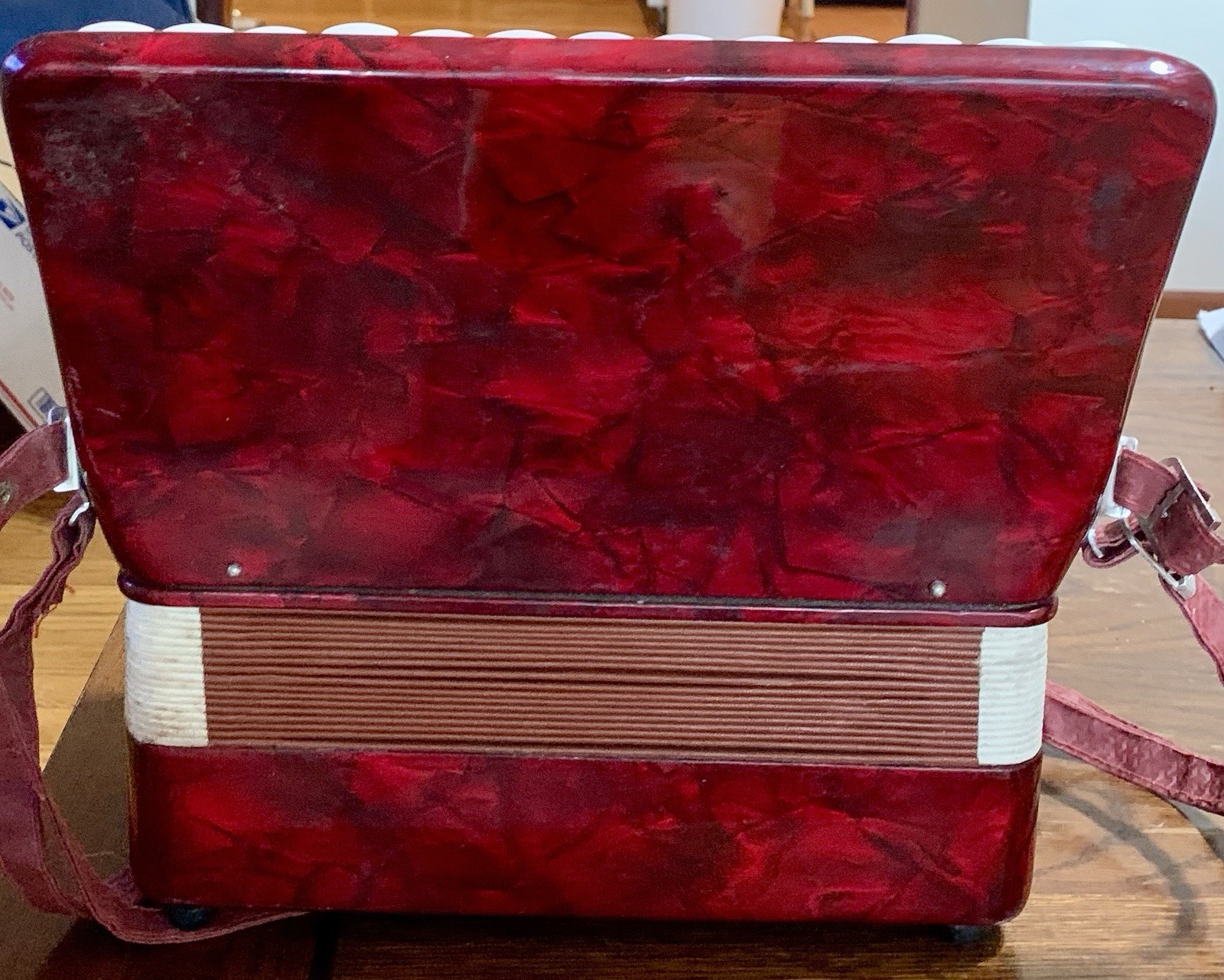 Goodlin Child’s ACCORDIAN Vintage Made in China Rare Selling As Is 1960s
