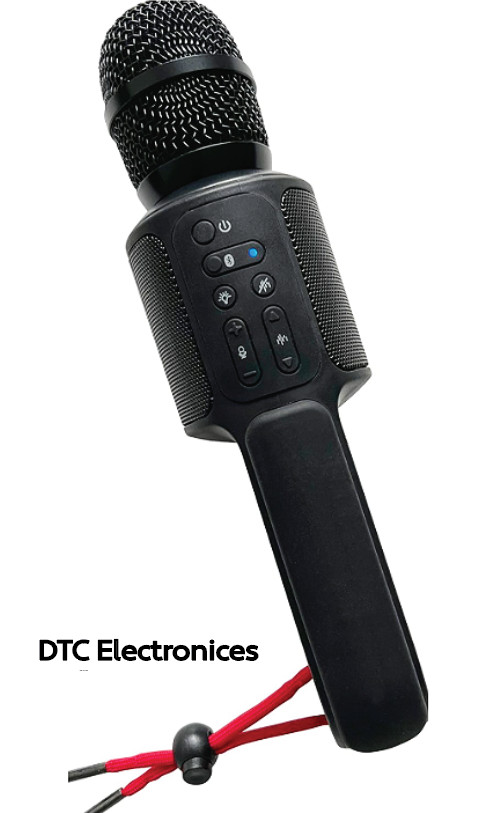 Singing Machine All-In-One Party Karaoke Microphone & Speaker Bluetooth NEW