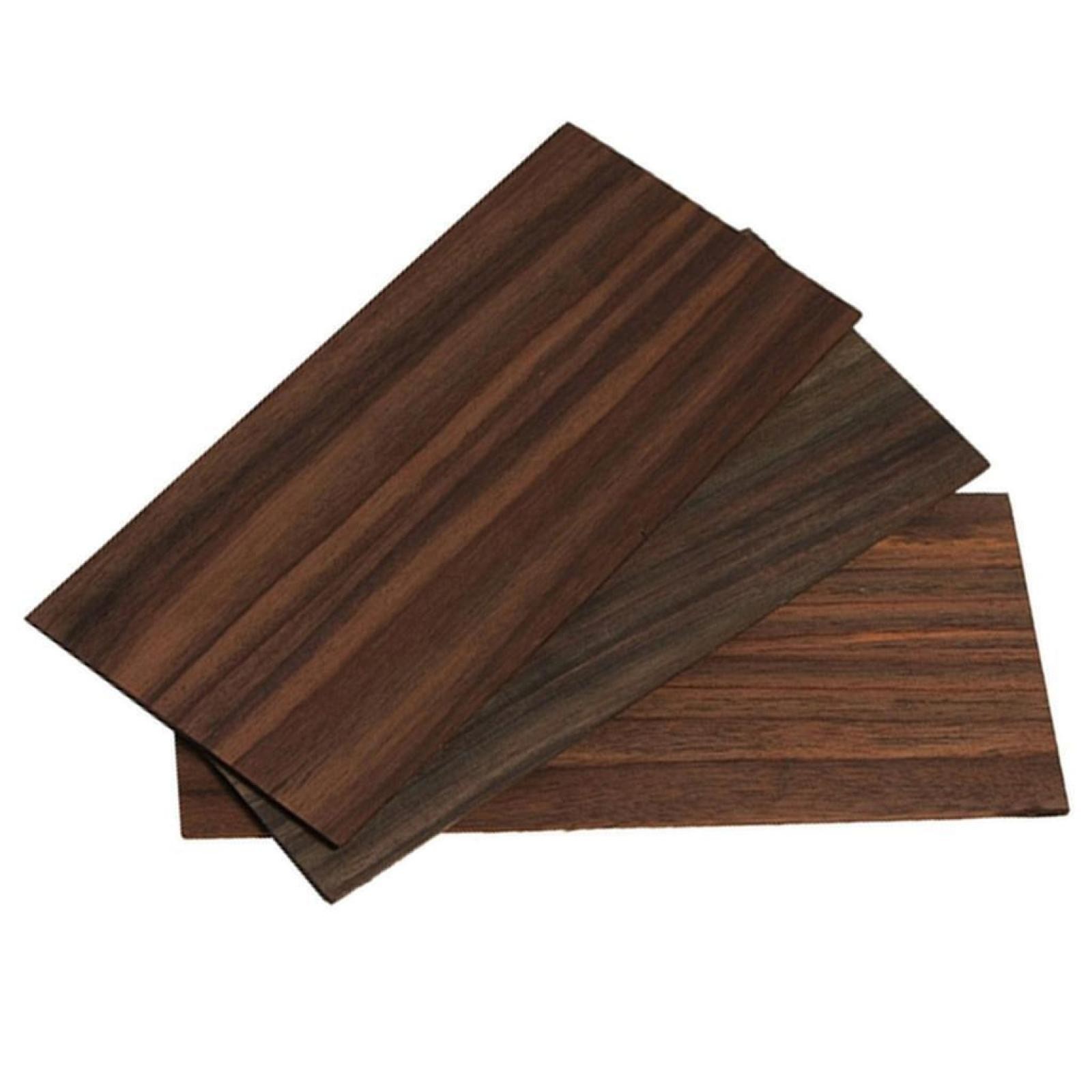 3pcs Rosewood Guitar Head Plate Veneer Headstock Luthier Tonewood DIY 200x90mm